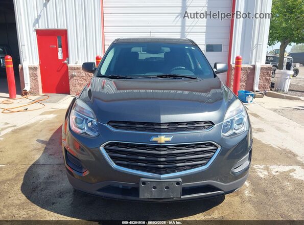 2GNFLEEK2H6333917 2017 CHEVROLET EQUINOX Gray Instrument cluster view