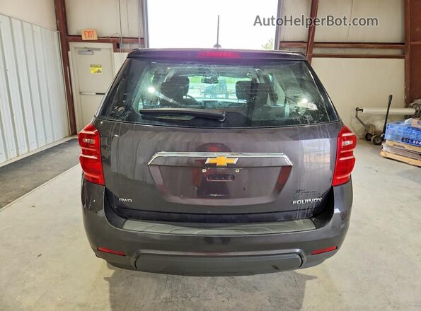 2GNFLEEK3G6187557 2016 CHEVROLET EQUINOX Gray Հետևի տեսք