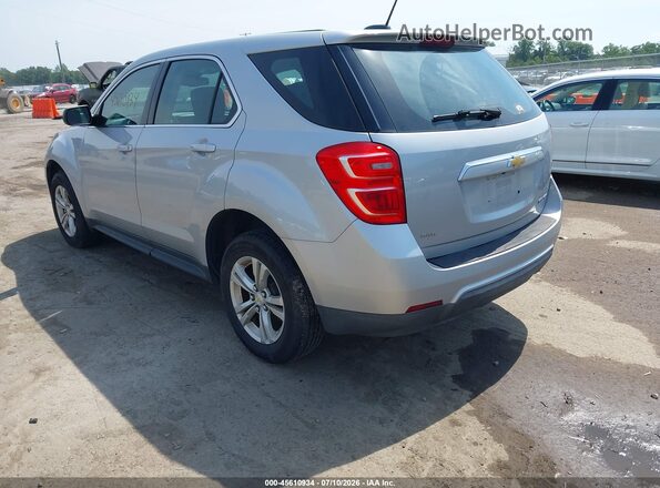 2GNFLEEK3G6223540 2016 CHEVROLET EQUINOX Silver უკანა მარცხენა