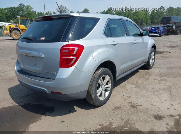 2GNFLEEK3G6223540 2016 CHEVROLET EQUINOX Silver უკანა მარჯვენა