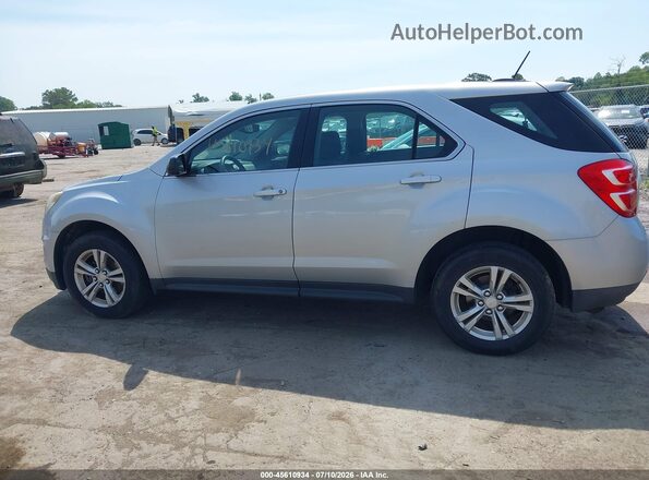2GNFLEEK3G6223540 2016 CHEVROLET EQUINOX Silver სალონის 360-გრადუსიანი ხედი
