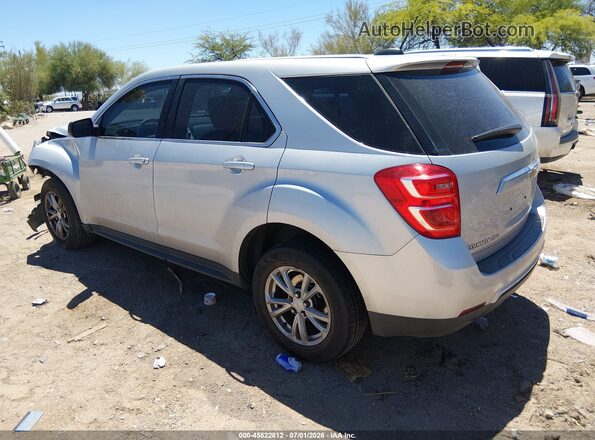 2GNFLEEK3H6250075 2017 CHEVROLET EQUINOX Silver Rear left