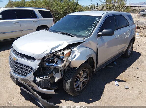 2GNFLEEK3H6250075 2017 CHEVROLET EQUINOX Silver Front left