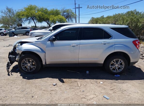 2GNFLEEK3H6250075 2017 CHEVROLET EQUINOX Silver Rear interior view