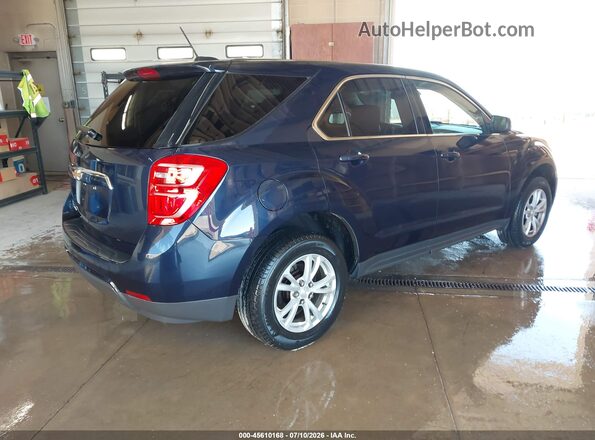 2GNFLEEK3H6303258 2017 CHEVROLET EQUINOX Dark Blue Հետևի աջ