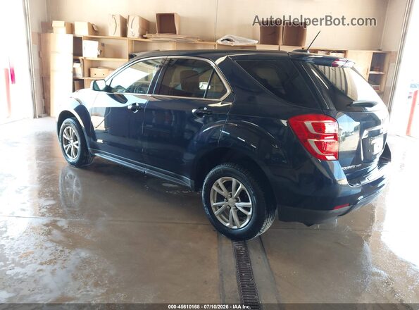 2GNFLEEK3H6303258 2017 CHEVROLET EQUINOX Dark Blue Հետևի ձախ