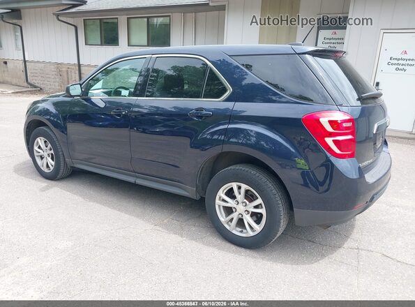 2GNFLEEK3H6322537 2017 CHEVROLET EQUINOX Blue Trasero izquierdo