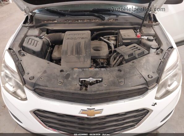 2GNFLEEK3H6331481 2017 CHEVROLET EQUINOX White Սարքավորումների վահանակի տեսք