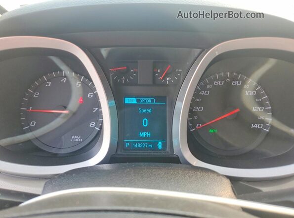2GNFLEEK4G6166782 2016 CHEVROLET EQUINOX Black Instrument cluster view