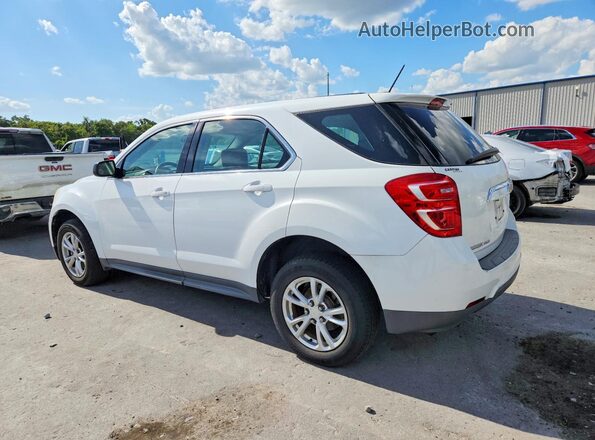 2GNFLEEK4H6326774 2017 CHEVROLET EQUINOX White უკანა მარცხენა