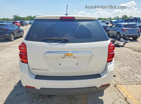 2GNFLEEK4H6328038 2017 CHEVROLET EQUINOX White Vista trasera