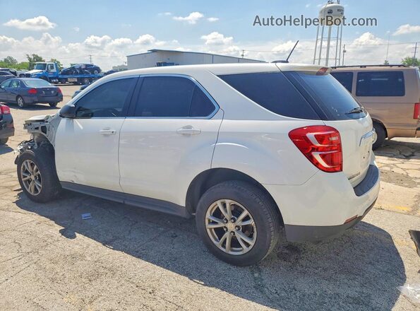 2GNFLEEK4H6328038 2017 CHEVROLET EQUINOX White Trasero izquierdo