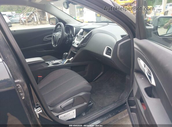 2GNFLEEK4H6338388 2017 CHEVROLET EQUINOX Black წინა სალონის ხედი