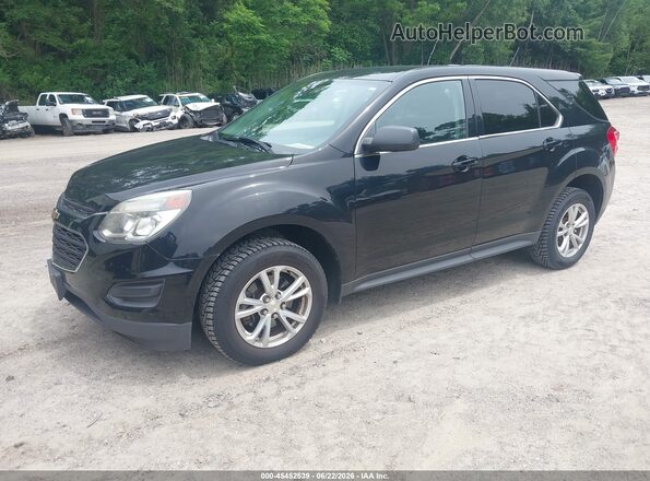 2GNFLEEK4H6338388 2017 CHEVROLET EQUINOX Black წინა მარცხენა ხედი სამი მეოთხედიდან