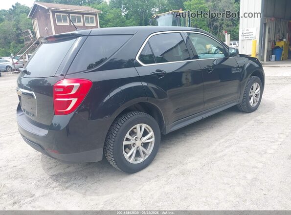 2GNFLEEK4H6338388 2017 CHEVROLET EQUINOX Black უკანა მარჯვენა
