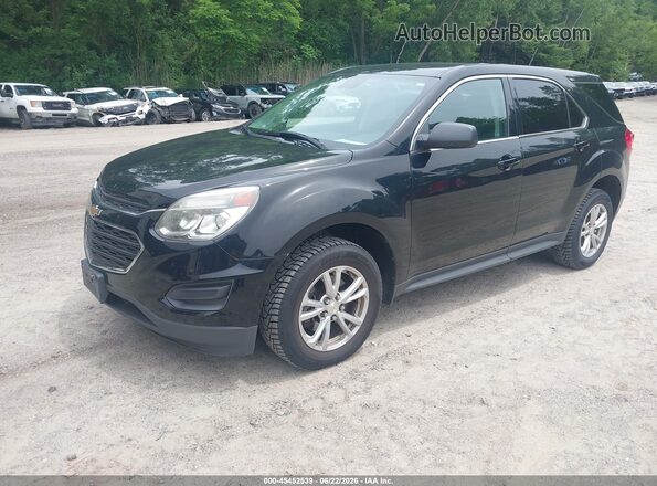 2GNFLEEK4H6338388 2017 CHEVROLET EQUINOX Black უკანა სალონის ხედი