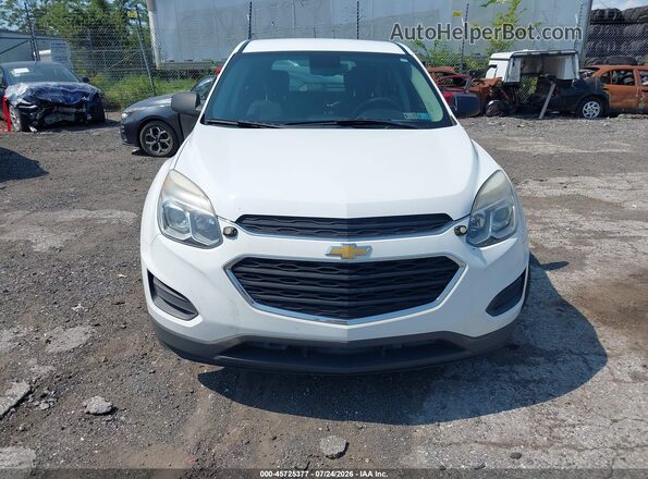 2GNFLEEK5H6214033 2017 CHEVROLET EQUINOX White Vista frontal