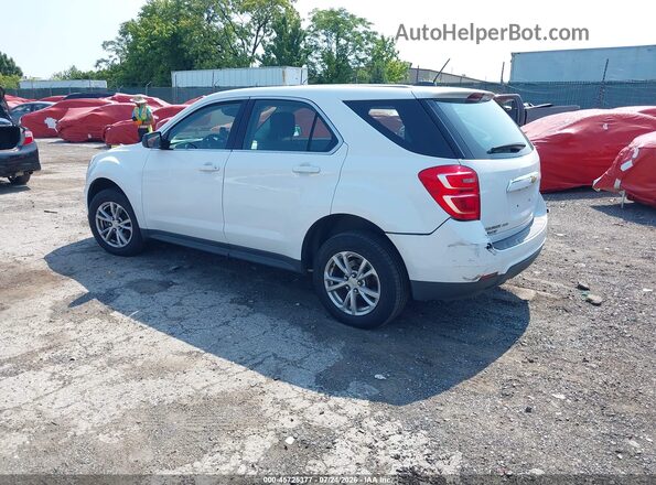 2GNFLEEK5H6214033 2017 CHEVROLET EQUINOX White Trasero izquierdo