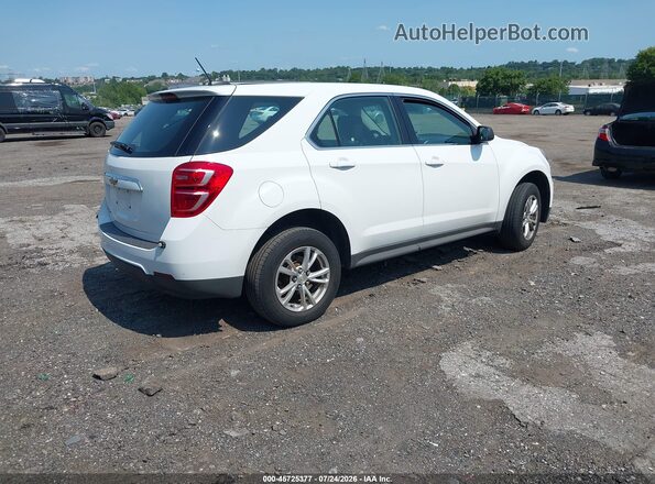 2GNFLEEK5H6214033 2017 CHEVROLET EQUINOX White Trasero derecho