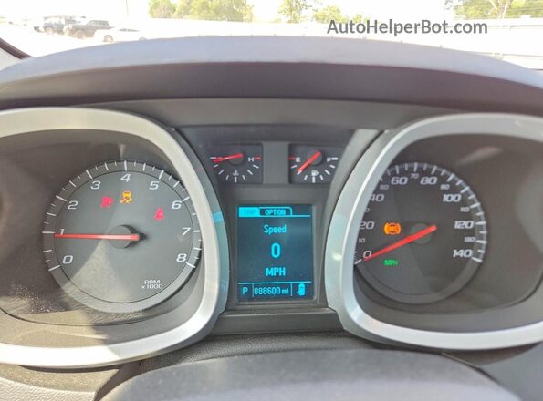 2GNFLEEK5H6297754 2017 CHEVROLET EQUINOX Gray ხელსაწყოთა პანელის ხედი