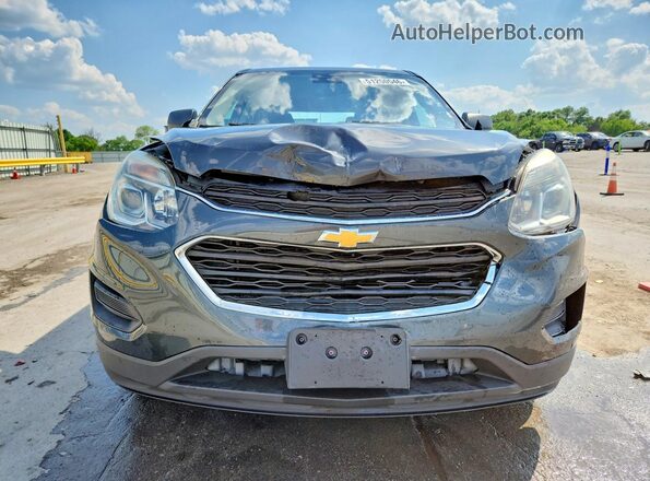 2GNFLEEK5H6297754 2017 CHEVROLET EQUINOX Gray წინა ხედი