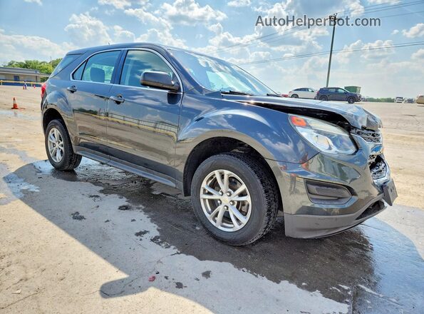 2GNFLEEK5H6297754 2017 CHEVROLET EQUINOX Gray წინა მარჯვენა
