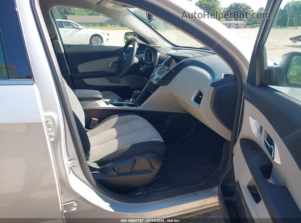 2GNFLEEK6G6200883 2016 CHEVROLET EQUINOX Silver Widok wnętrza z przodu