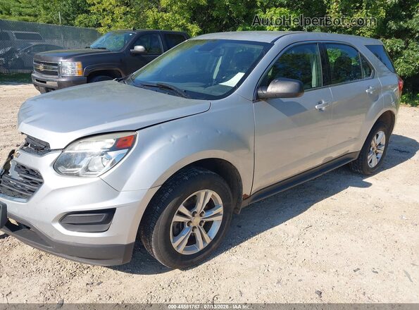 2GNFLEEK6G6200883 2016 CHEVROLET EQUINOX Silver Przód lewy