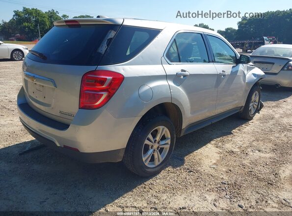 2GNFLEEK6G6200883 2016 CHEVROLET EQUINOX Silver Tył prawy