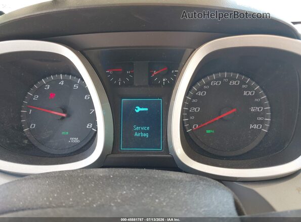 2GNFLEEK6G6200883 2016 CHEVROLET EQUINOX Silver Widok tylnych siedzeń
