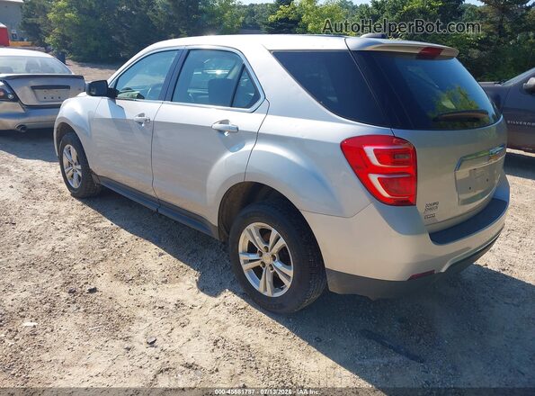2GNFLEEK6G6200883 2016 CHEVROLET EQUINOX Silver Tył lewy