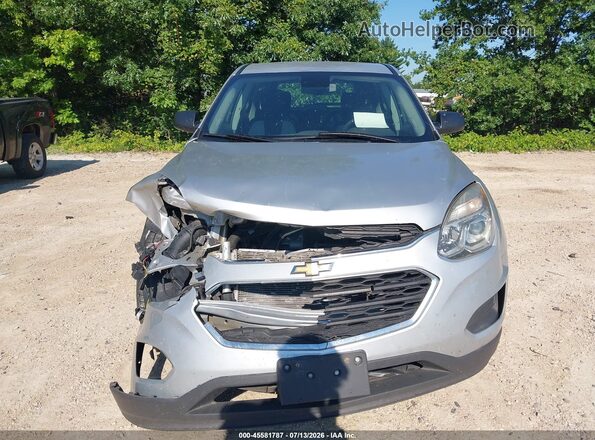 2GNFLEEK6G6200883 2016 CHEVROLET EQUINOX Silver Widok zestawu wskaźników