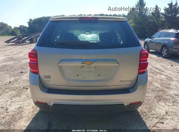 2GNFLEEK6G6200883 2016 CHEVROLET EQUINOX Silver 
