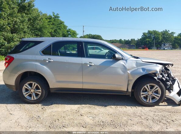 2GNFLEEK6G6200883 2016 CHEVROLET EQUINOX Silver Widok wnętrza z tyłu