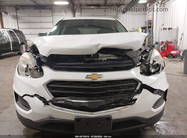 2GNFLEEK6H6212565 2017 CHEVROLET EQUINOX White Widok z przodu