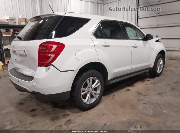 2GNFLEEK6H6212565 2017 CHEVROLET EQUINOX White Tył prawy