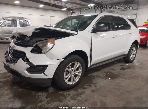 2GNFLEEK6H6212565 2017 CHEVROLET EQUINOX White Przód lewy