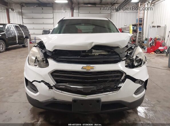 2GNFLEEK6H6212565 2017 CHEVROLET EQUINOX White Widok zestawu wskaźników