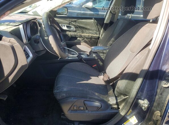 2GNFLEEK6H6301021 2017 CHEVROLET EQUINOX Синий Вид салона спереди