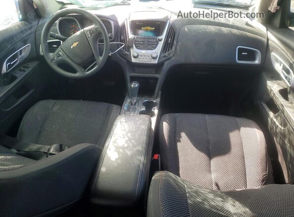 2GNFLEEK6H6301021 2017 CHEVROLET EQUINOX Синий Вид панели приборов