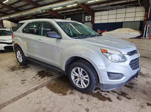 2GNFLEEK6H6307921 2017 CHEVROLET EQUINOX Silver Front right