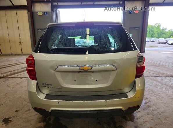 2GNFLEEK6H6307921 2017 CHEVROLET EQUINOX Silver Rear view
