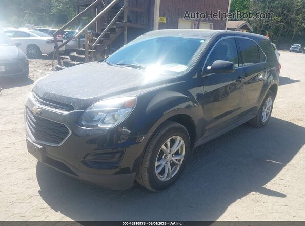 2GNFLEEK6H6323505 2017 CHEVROLET EQUINOX Black Вид спереду