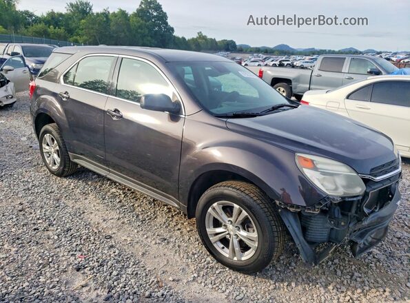 2GNFLEEK7G6213092 2016 CHEVROLET EQUINOX Gray Front right