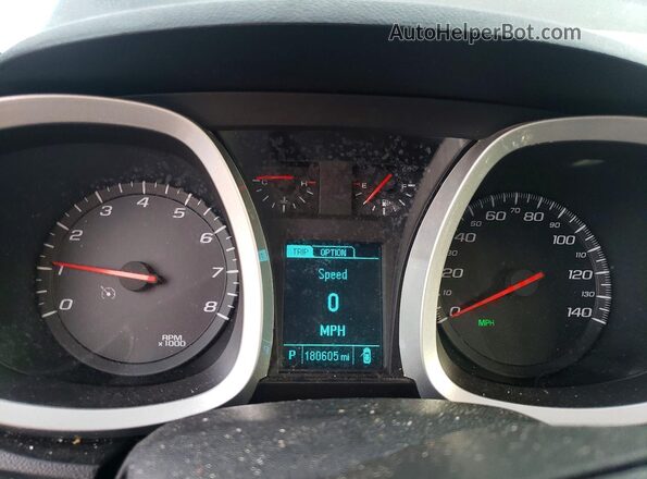 2GNFLEEK7G6213092 2016 CHEVROLET EQUINOX Gray Instrument cluster view