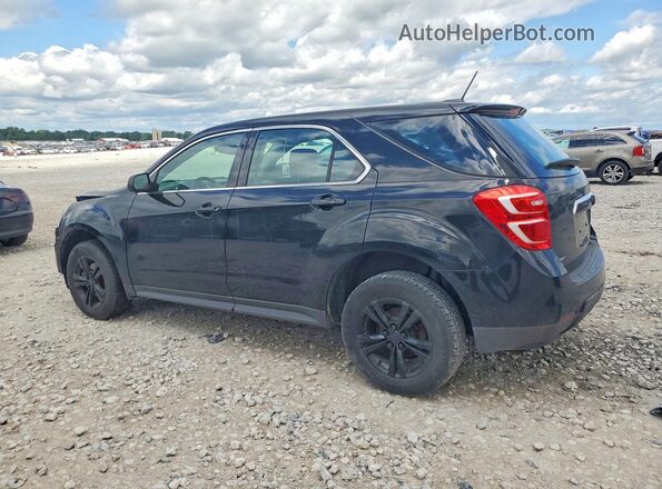 2GNFLEEK8G6138192 2016 CHEVROLET EQUINOX Black უკანა მარცხენა