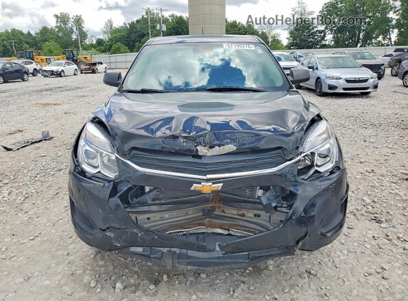 2GNFLEEK8G6138192 2016 CHEVROLET EQUINOX Black წინა ხედი