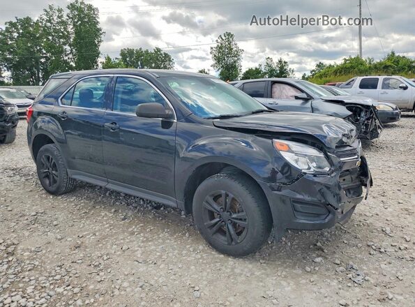 2GNFLEEK8G6138192 2016 CHEVROLET EQUINOX Black წინა მარჯვენა