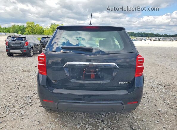 2GNFLEEK8G6138192 2016 CHEVROLET EQUINOX Black უკანა ხედი