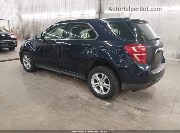 2GNFLEEK8G6353474 2016 CHEVROLET EQUINOX Dark Blue Trasero izquierdo